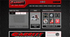 Desktop Screenshot of garrett-tire.com